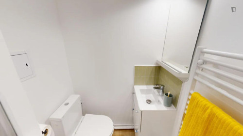 Pretty nice single ensuite bedroom in Grands Boulevards - Gallery - 6