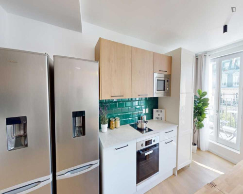 Pretty nice single ensuite bedroom in Grands Boulevards - Gallery - 9