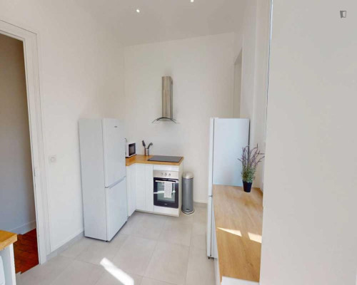 Elegant double bedroom in Plaine-Monceau - Gallery - 18