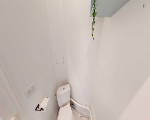 Elegant double bedroom in Plaine-Monceau - Gallery - 7