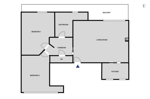Inviting 2-bedroom flat in Nea Smirni