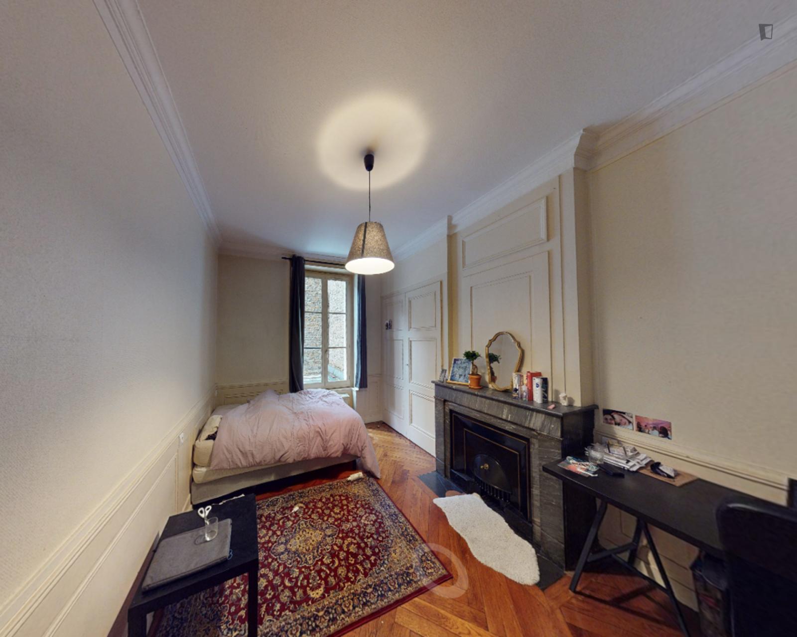 Neat Double Bedroom Near Ampère - Victor Hugo Station - 1