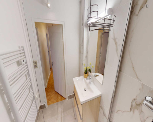 Inviting double bedroom in 15th arrondissement - Gallery - 7