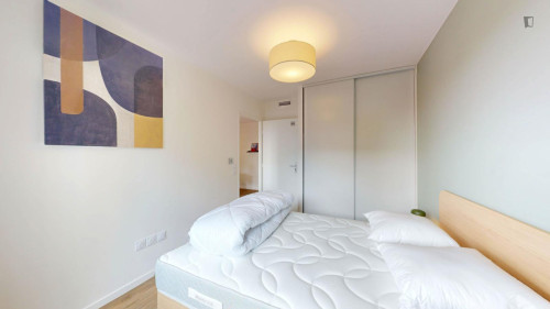 Very neat single bedroom in Asnières-sur-Seine 