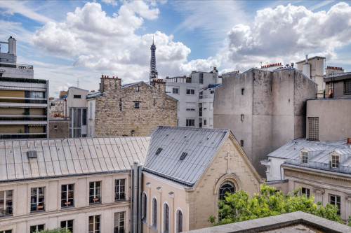 Stylish Passy Apartment with Stunning City Views - Gallery - 6
