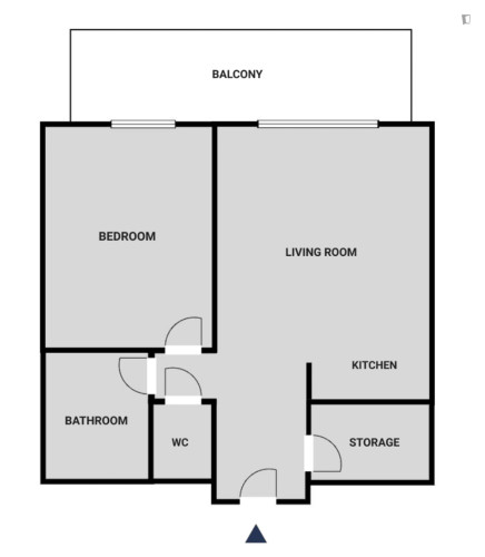 Inviting 1-bedroom flat near the Central European University