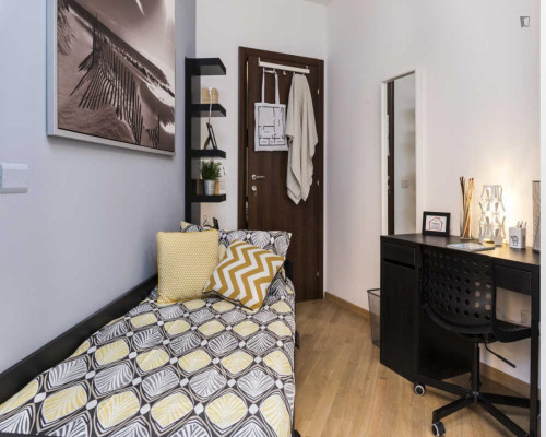 Bright single bedroom near the Corvetto subway station - Gallery - 19