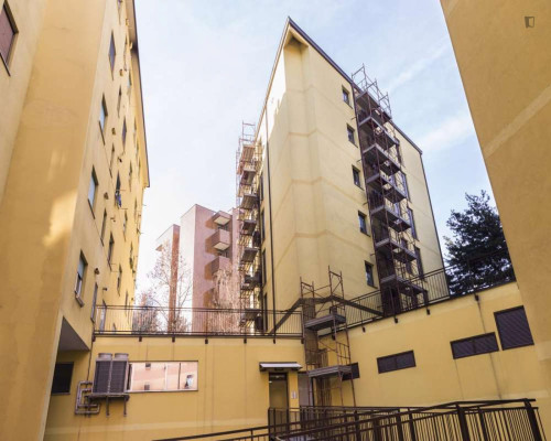 Bright single bedroom near the Corvetto subway station - Gallery - 17
