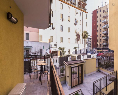Bright single bedroom near the Corvetto subway station - Gallery - 33