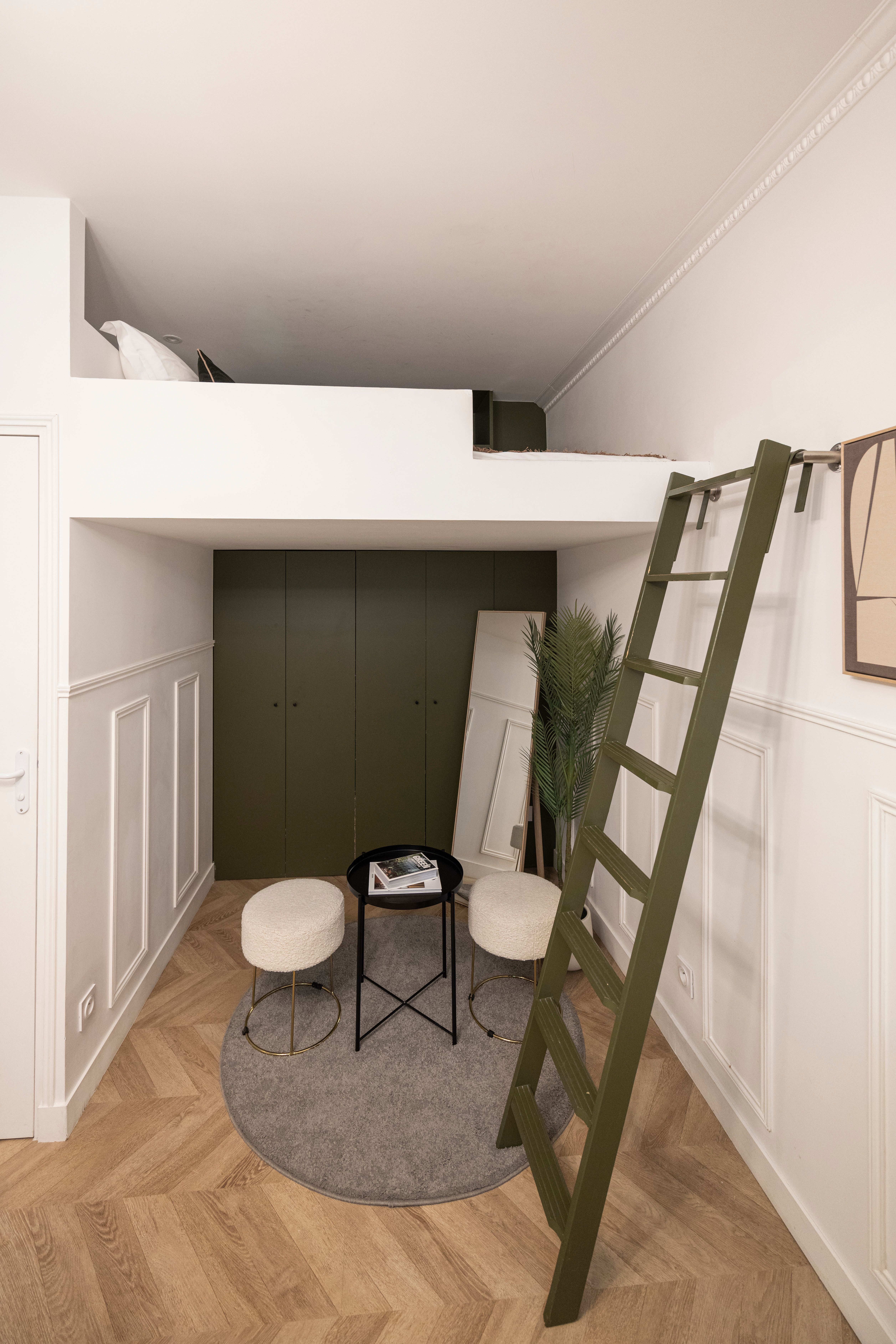 Pigalle · Design Studio With Loft Bed Métro 1mn - 4