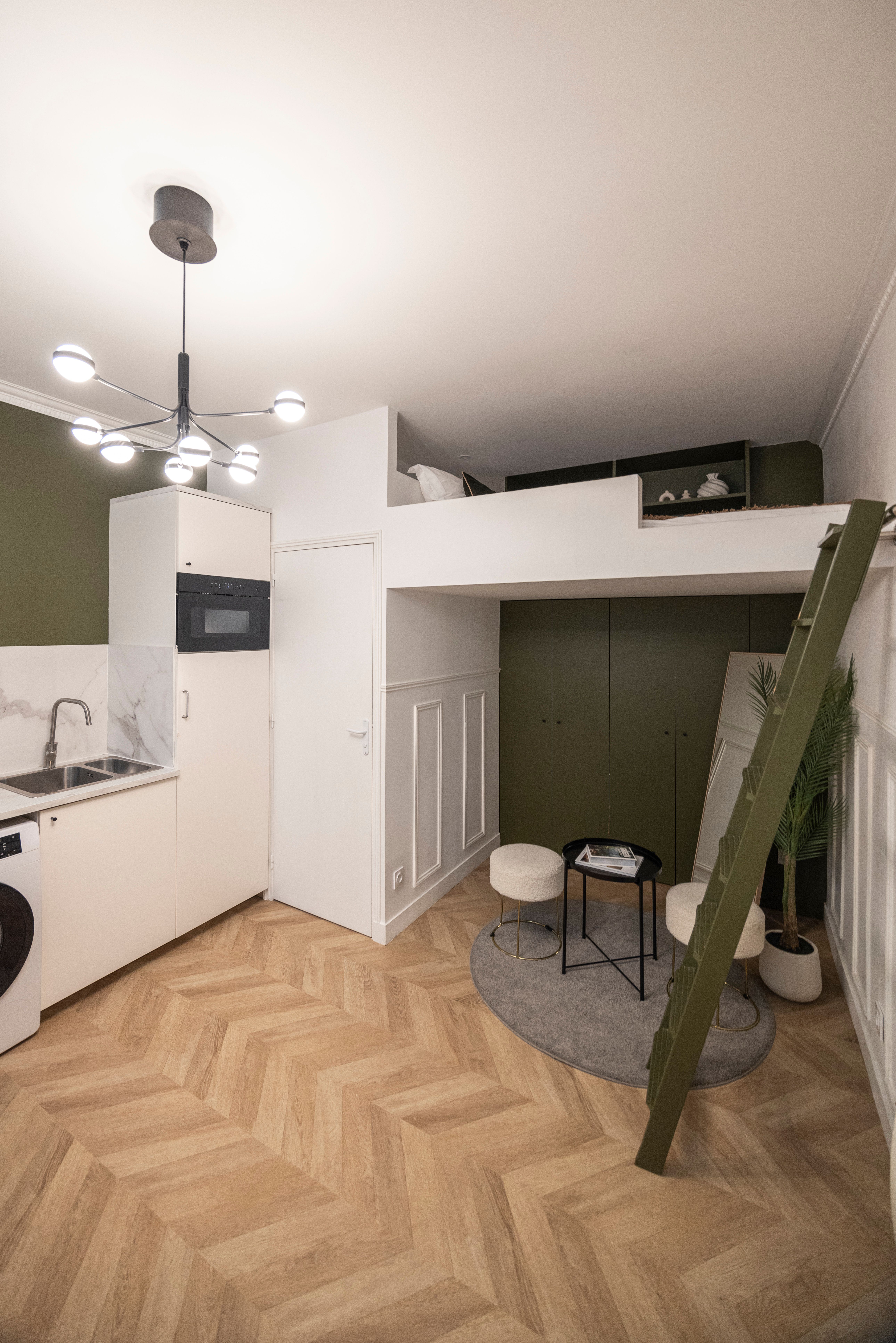 Pigalle · Design Studio With Loft Bed Métro 1mn - 14