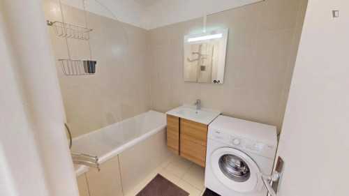 Spacious double bedroom in the Beaugrenelle district - Gallery - 11