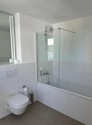 Nicely furnished 3-room new-build apartment with balcony and underground parking in Westerberg, Osnabrück