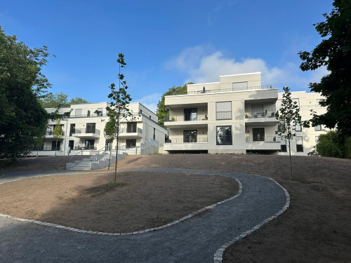Nicely furnished 3-room new-build apartment with balcony and underground parking in Westerberg, Osnabrück