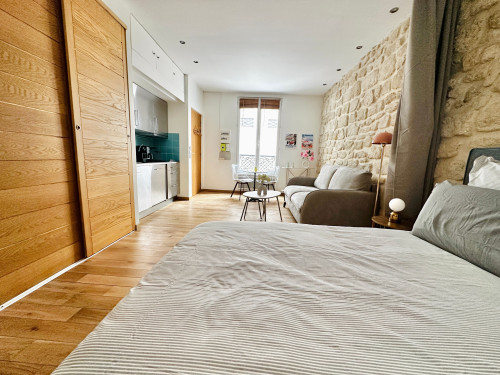 Charming Studio with Sleeping Area – Champs-Élysées / Golden Triangle - Gallery - 6