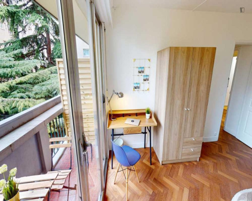Appealing double bedroom in Ternes - Gallery - 5