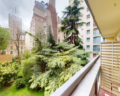 Appealing double bedroom in Ternes