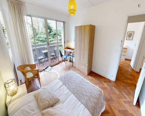 Appealing double bedroom in Ternes - Gallery - 6