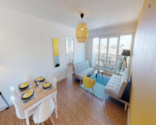 Inviting double bedroom in Clichy - Gallery - 6