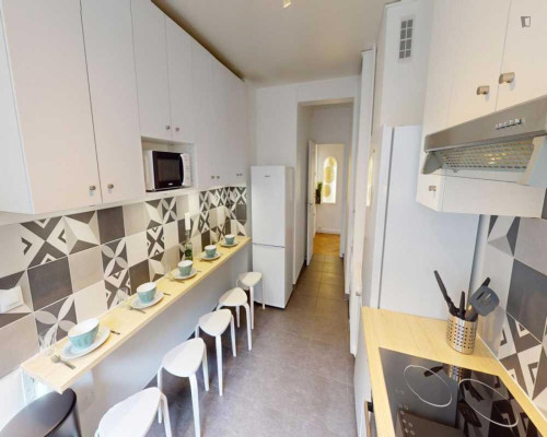 Alluring double bedroom in Ternes - Gallery - 10