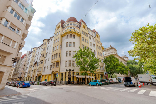 Bright 1-bedroom apartment near Hungarian Parliament