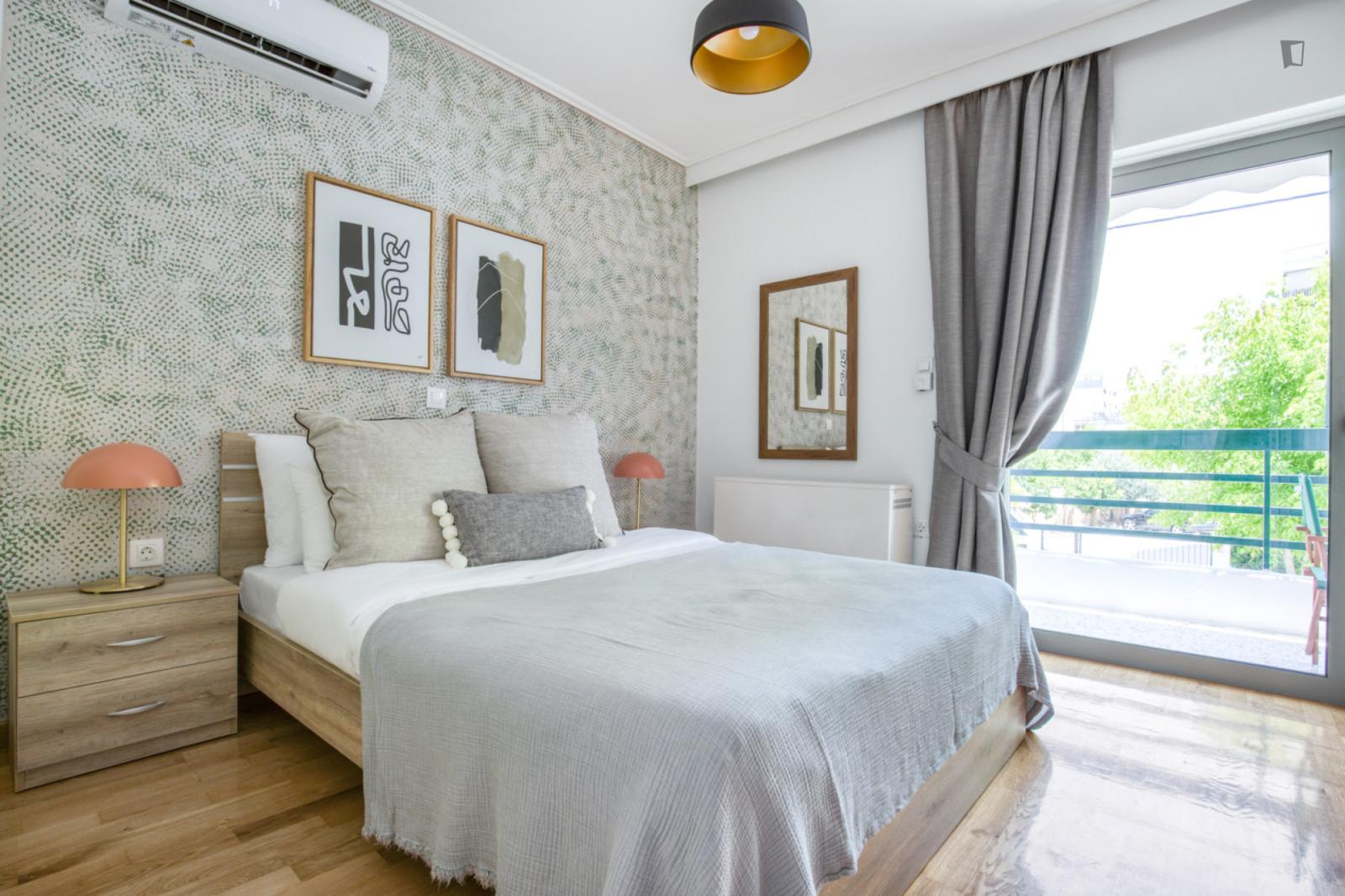 Welcoming 1-Bedroom Flat In Paleo Faliro - 1
