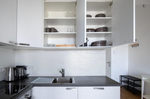 Charming 1-bedroom flat near the University of Economics and Business - Gallery - 14