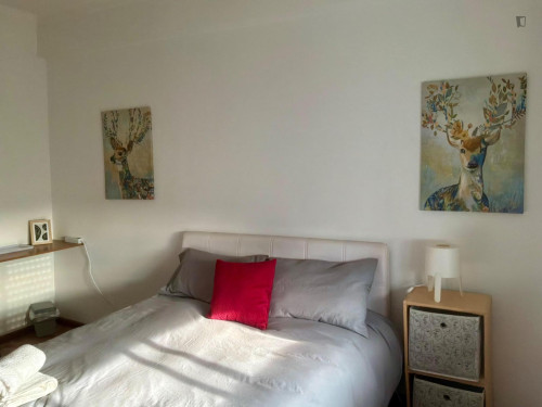 Exciting Double Bedroom close to Castelo Branco Train Station
