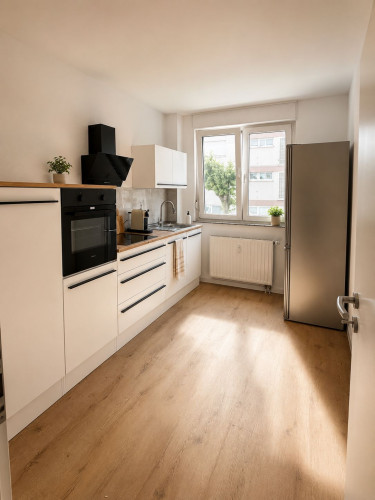 Modern, fully furnished 2-room apartment in Ludwigshafen am Rhein - First occupancy after core renovation