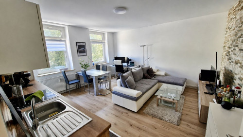 Modern furnished 2-room apartment in Witten – Sublet Sept. to April - fully equipped
