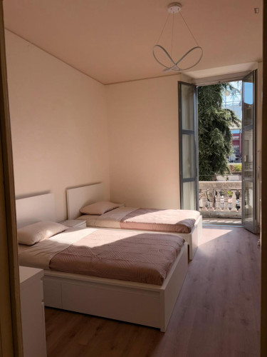 1-bedroom apartment, with outdoor area