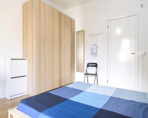 Welcoming double bedroom in Loreto
