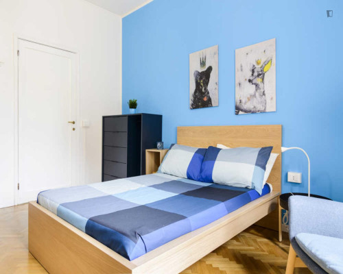 Welcoming double bedroom in Loreto