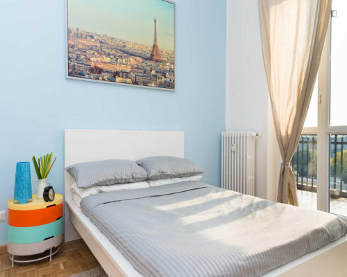 Cozy double room with a balcony, in Cesano Boscone - Gallery - 10