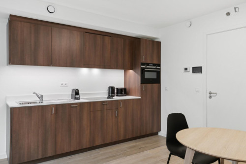 Stylish 1-bedroom flat in the well-connected and urban Brussels North area - Gallery - 12