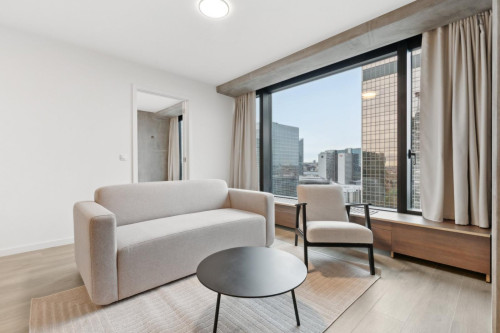 Stylish 1-bedroom flat in the well-connected and urban Brussels North area - Gallery - 16