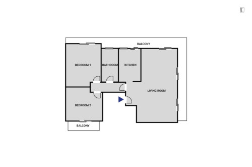 Inviting 2-bedroom flat in Paleo Faliro
