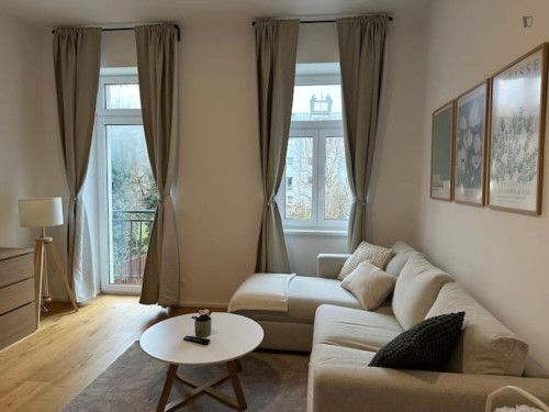 Welcoming 1-bedroom flat in the Simmering district