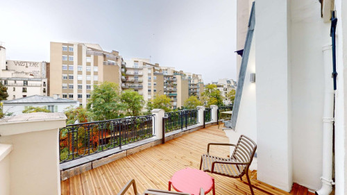 Charming single ensuite bedroom in Porte de Clignancourt - Gallery - 7