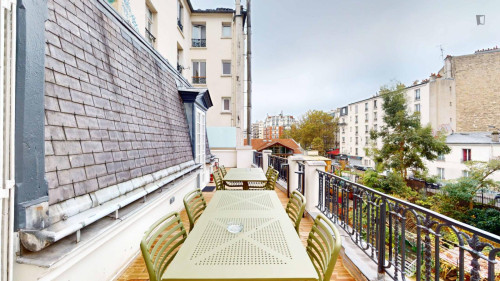 Charming single ensuite bedroom in Porte de Clignancourt - Gallery - 8