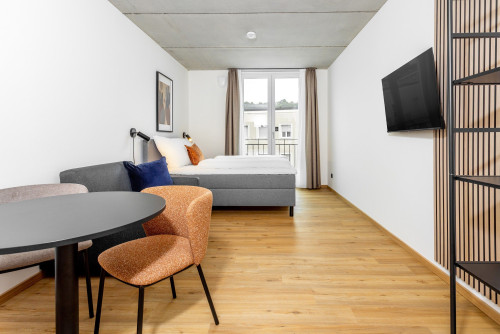 Your Ludwigsplatz HQ: Stylish 3-Bedroom Apartment incl. rooftop! ‍ - Gallery - 17