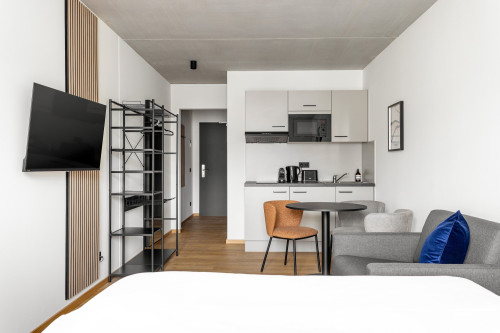 Your Ludwigsplatz HQ: Stylish 3-Bedroom Apartment incl. rooftop! ‍ - Gallery - 12