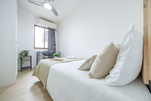 Homely double bedroom in Benimaclet