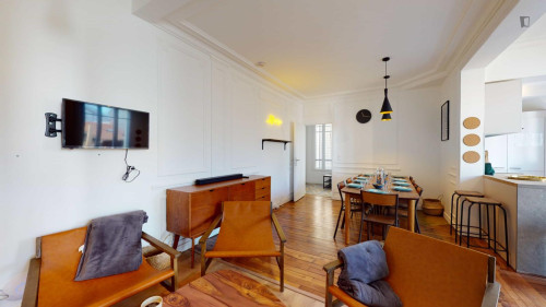 Inviting single bedroom near Square Médéric - Gallery - 12