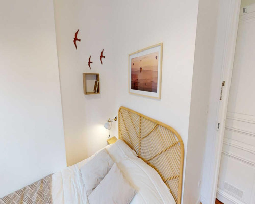 Enjoyable double bedroom in Quinze-Vingts