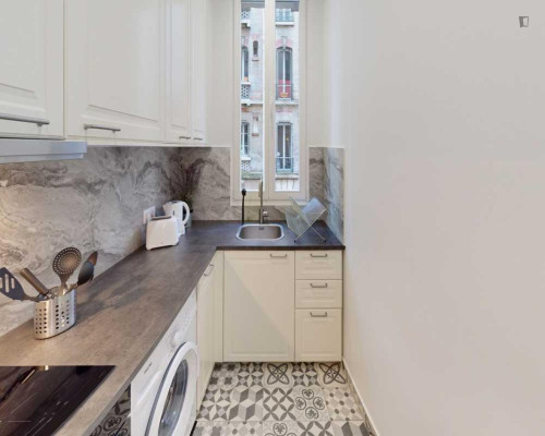 Very neat double bedroom in the Quinze-Vingts district - Gallery - 9