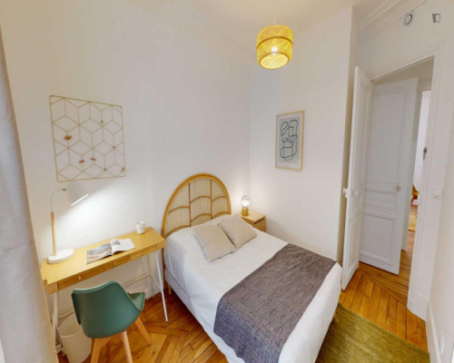 Very neat double bedroom in the Quinze-Vingts district - Gallery - 10