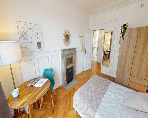 Neat double bedroom in Quinze-Vingts - Gallery - 5