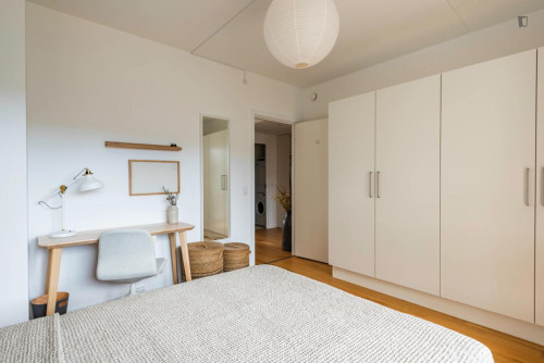 Spacious single bedroom with balcony close to the Aalborg University