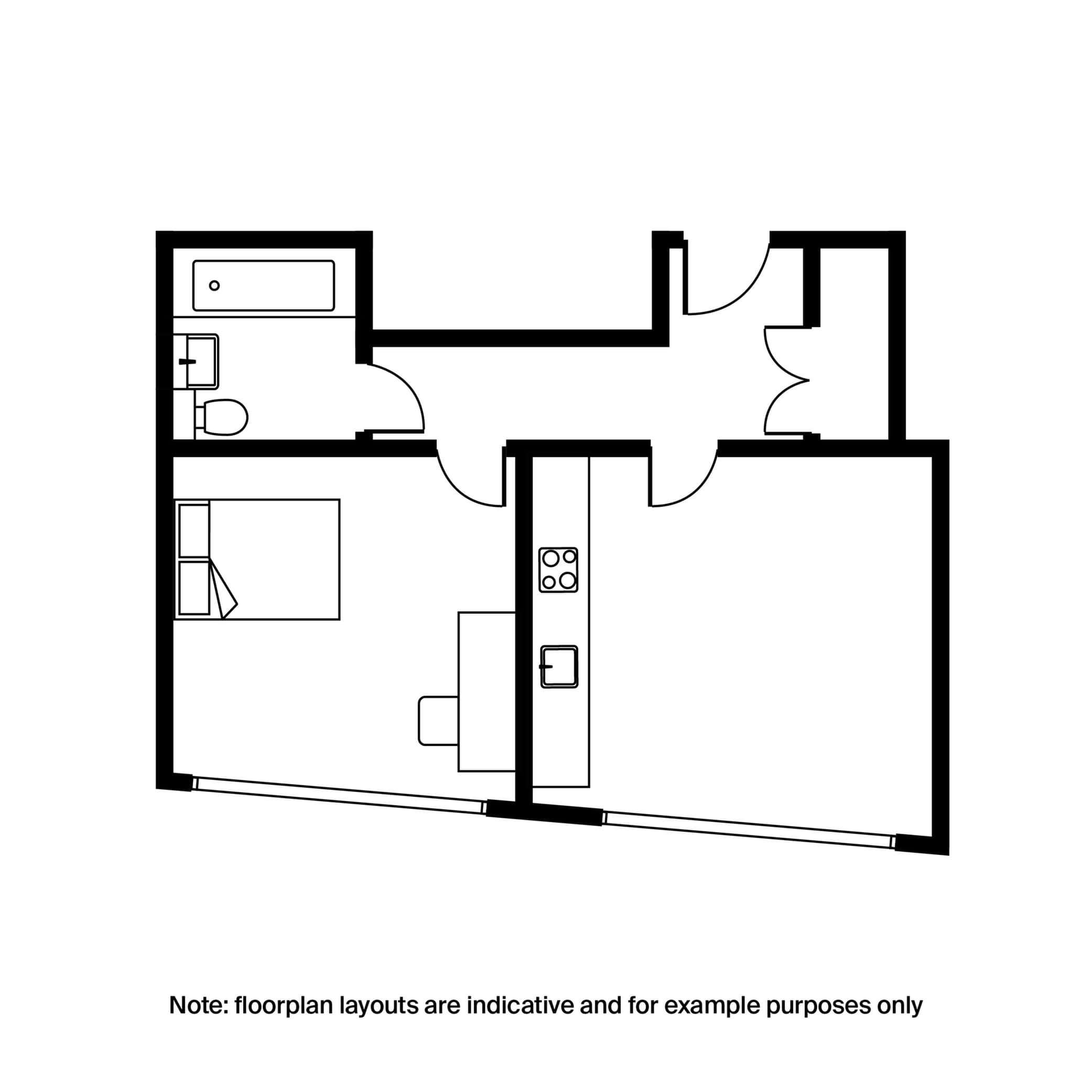 1 Bed Apartment - 5